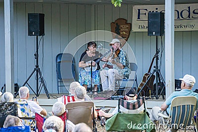 Indian Run String Band Editorial Stock Photo